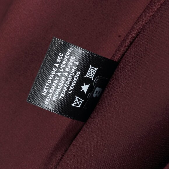 Lafayette 148 Valon Burgundy Velvet Open-Front Blazer - Picture 7 of 8